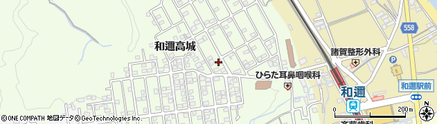 滋賀県大津市和邇高城334周辺の地図