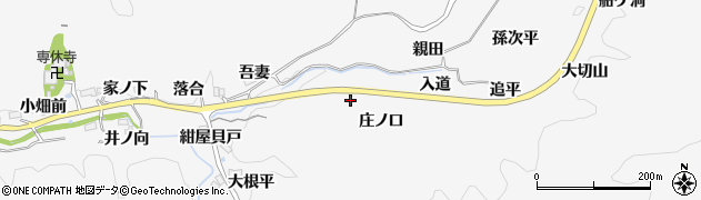 愛知県豊田市中立町（石橋）周辺の地図