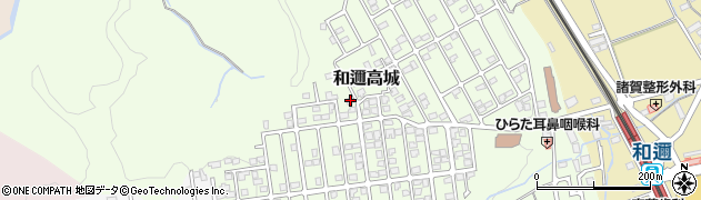 滋賀県大津市和邇高城363周辺の地図