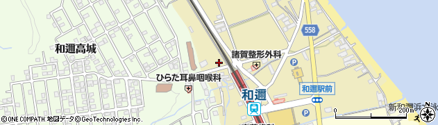 滋賀県大津市和邇中浜304周辺の地図