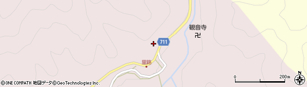 京都府京丹波町（船井郡）鎌谷奥（ニコノ下）周辺の地図