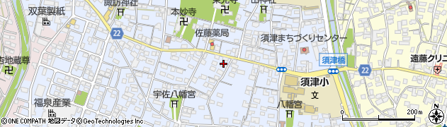 岡本接骨院周辺の地図