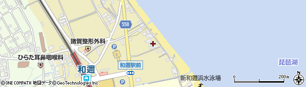 滋賀県大津市和邇中浜17周辺の地図