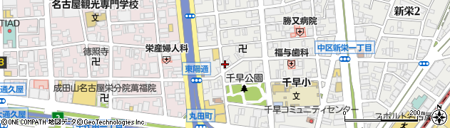 愛知県名古屋市中区新栄1丁目38-26周辺の地図