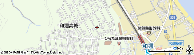 滋賀県大津市和邇高城319-3周辺の地図
