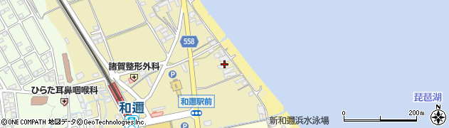 滋賀県大津市和邇中浜20周辺の地図