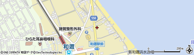 滋賀県大津市和邇中浜383周辺の地図
