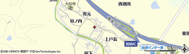 愛知県豊田市加納町垣ノ内34周辺の地図