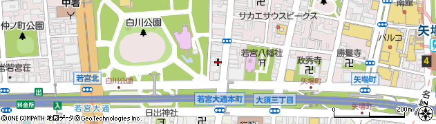 愛知県名古屋市中区栄2丁目16周辺の地図