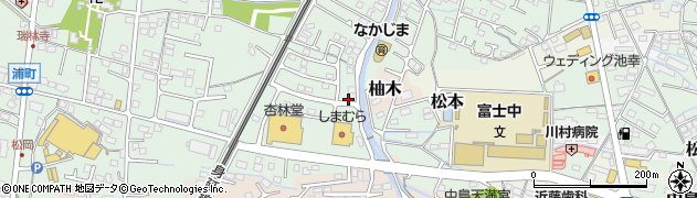 富士早川周辺の地図