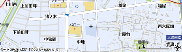 愛知県名古屋市中川区富田町大字千音寺（三反田）周辺の地図