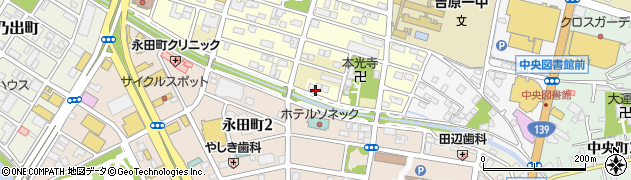 小潤井川橋周辺の地図