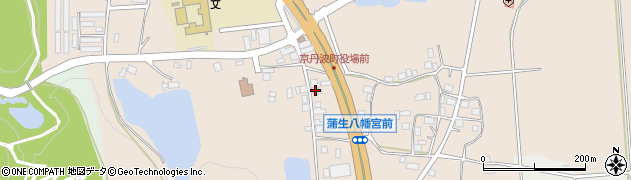 京都府京丹波町（船井郡）蒲生（古池）周辺の地図