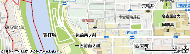 愛知県名古屋市中村区岩上町36周辺の地図