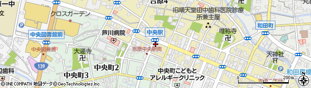 静岡不動産株式会社　富士支店周辺の地図