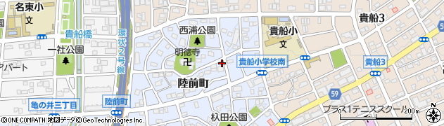 愛知県名古屋市名東区陸前町1205周辺の地図