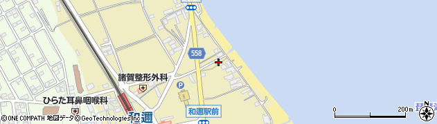 滋賀県大津市和邇中浜26周辺の地図