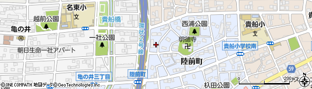 愛知県名古屋市名東区陸前町111周辺の地図