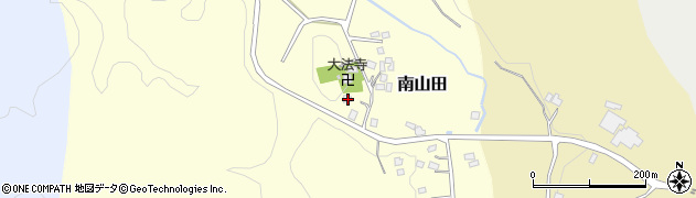 千葉県勝浦市南山田114周辺の地図