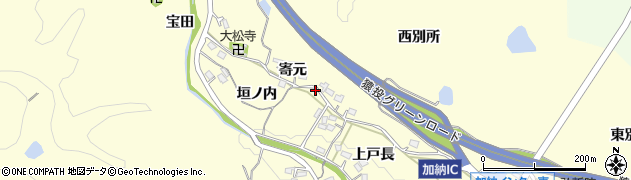 愛知県豊田市加納町垣ノ内35周辺の地図