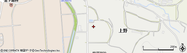 京都府京丹波町（船井郡）上野（北坂）周辺の地図