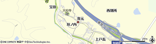 愛知県豊田市加納町垣ノ内40周辺の地図