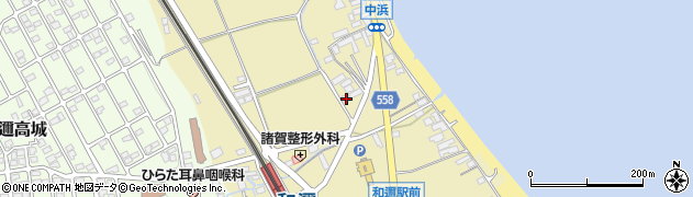 滋賀県大津市和邇中浜324周辺の地図