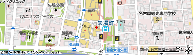 久屋歯科室周辺の地図