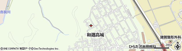 滋賀県大津市和邇高城391-63周辺の地図