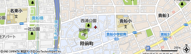 愛知県名古屋市名東区陸前町603周辺の地図