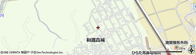 滋賀県大津市和邇高城391-49周辺の地図