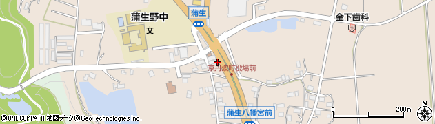 京都府船井郡京丹波町蒲生堂ノ上周辺の地図