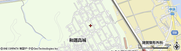 滋賀県大津市和邇高城310周辺の地図