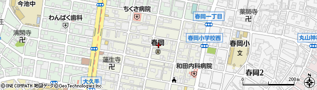 愛知県名古屋市千種区今池南周辺の地図