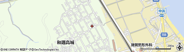 滋賀県大津市和邇高城293-45周辺の地図
