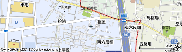 愛知県名古屋市中川区富田町大字千音寺周辺の地図