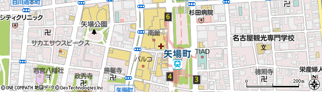 三菱ＵＦＪ銀行松坂屋名古屋店南館 ＡＴＭ周辺の地図