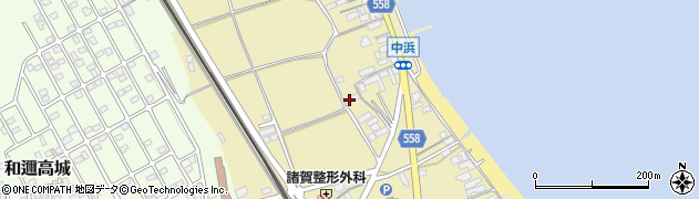 滋賀県大津市和邇中浜68周辺の地図
