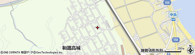 滋賀県大津市和邇高城293周辺の地図