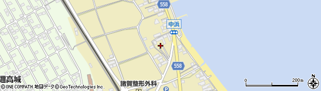 滋賀県大津市和邇中浜54周辺の地図
