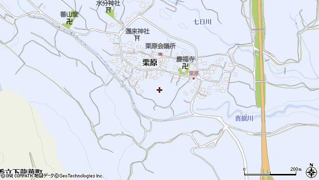 〒520-0527 滋賀県大津市栗原の地図