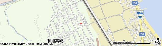 滋賀県大津市和邇高城293-10周辺の地図