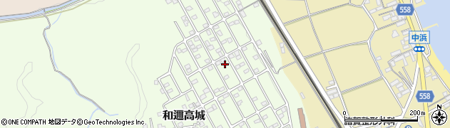 滋賀県大津市和邇高城304周辺の地図