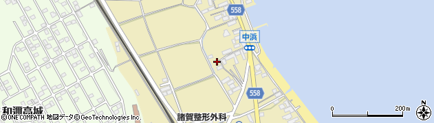 滋賀県大津市和邇中浜69周辺の地図