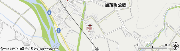 岡山県津山市加茂町公郷1517周辺の地図