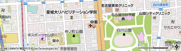 名古屋市役所環境局　環境学習センター・エコパルなごや周辺の地図