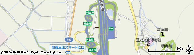 滋賀県愛荘町（愛知郡）松尾寺周辺の地図
