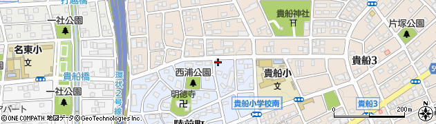 愛知県名古屋市名東区陸前町701周辺の地図