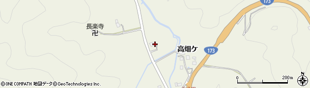 京都府京丹波町（船井郡）八田（下河原）周辺の地図