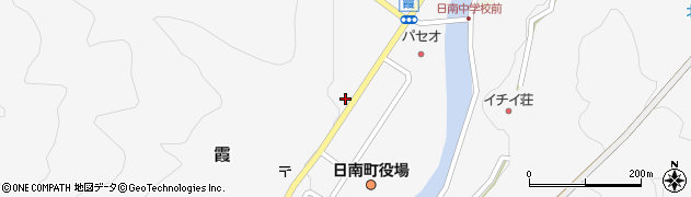 鳥取県日野郡日南町霞911周辺の地図